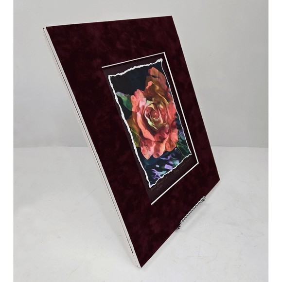 Rosey Reflection Giclée Art Print Rose Flower Mary Louise Ravese Signed Numbered - Picture 6 of 14
